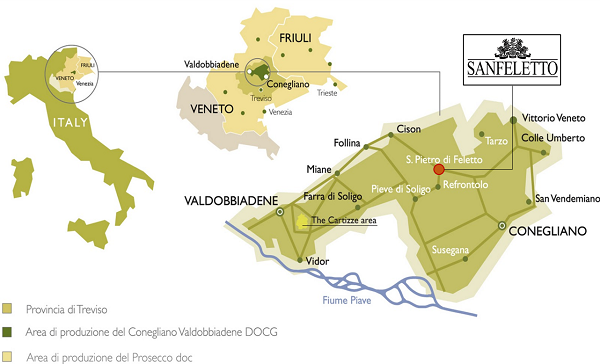 In the heart of Conegliano-Valdobbiadene